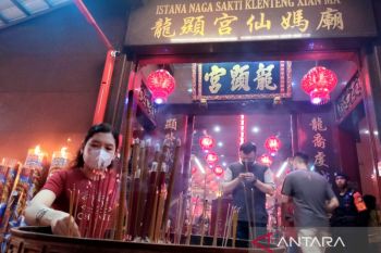 Perayaan malam Imlek di Makassar berlangsung kondusif