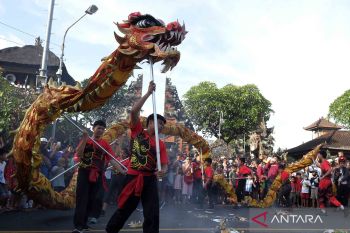 Ritual Tolak Bala jelang Imlek di Bali