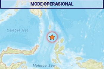 Sebanyak 109 gempa susulan guncang selatan Melonguane-Talaud Sulawesi Utara