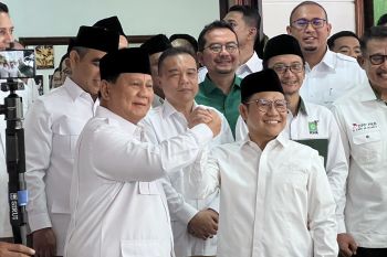 Prabowo-Cak Imin resmikan Sekretariat Bersama Gerindra-PKB wujud implementasi kerja sama politik