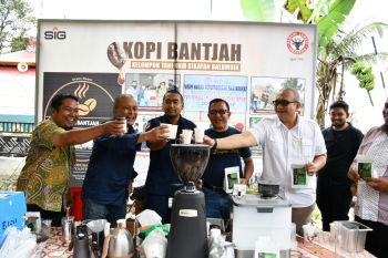 Wagub Sumbar luncurkan pemasaran Kopi Bantjah binaan PT Semen Padang