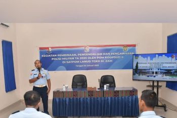Danpom Koopsud II cek kinerja Lanud ZAM Mataram