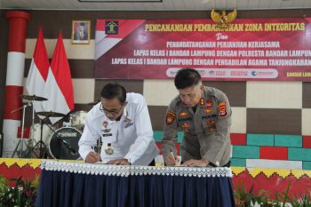 Lapas Rajabasa sinergi keamanan dan pembinaan agama