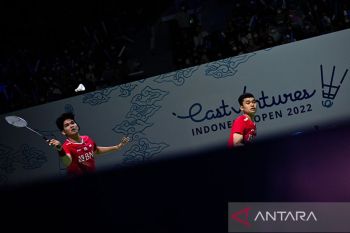 Hasil Indonesia Masters 2023: Leo/Daniel singkirkan Hendra/Ahsan di babak kedua