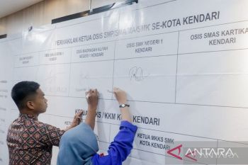 DI Kendari, Pelajar deklarasi antitawuran untuk dukung kamtibmas