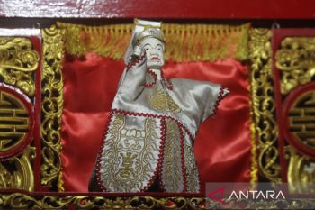 Pementasan wayang potehi di Malang