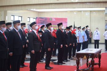 Yuspahruddin lantik 88 pejabat lingkungan Kemenkumham Jateng