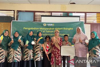 Tim Pengabdian Masyarakat Unbrah Edukasi Program "Isi Piringku" Kepada Siswa SDN 09 Nagari Sijunjung