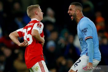 Arsenal menang tipis 1-0 atas Manchester City