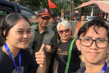 BNPB-Kodam XIII-HBL Foundation beri bantuan korban banjir di Manado