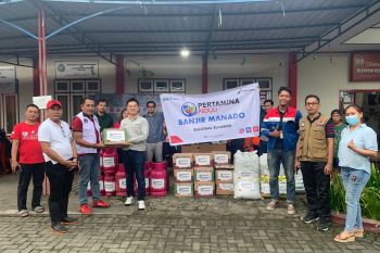 Pertamina peduli sigap bantu korban bencana banjir-longsor Manado