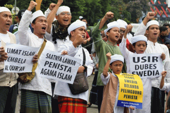 Aksi bela Al-Qur'an di Kota Bogor