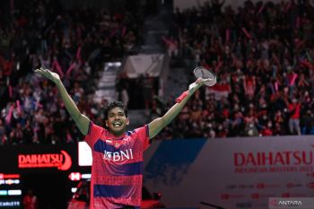 Hasil Indonesia Masters 2023: Pelatih tunggal putra bangga ciptakan "All Indonesia Final"