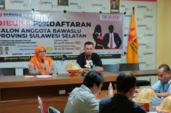Timsel mensosialisasikan pendaftaran calon anggota Bawaslu Sulsel