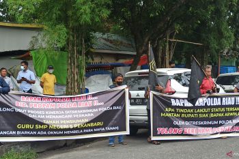 LSM Perisai pertanyakan sejumlah penanganan perkara di Polda Riau
