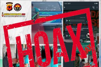 Polisi sebut foto-foto pembuang jasad perempuan yang beredar di WA adalah hoaks