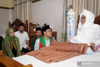 Muhaimin Iskandar memperingati satu abad NU bersama Tuan Guru Turmudzi