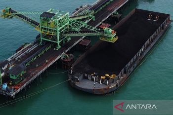 FOTO - Target produksi batu bara
