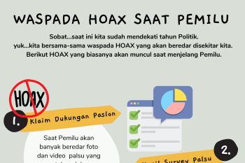 Waspada hoax Pemilu