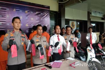 Polres Batang ungkap jaringan kasus  curanmor