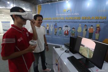 FOTO - Pameran Keliling Museum Digital Gunung Seulawah&nbsp;