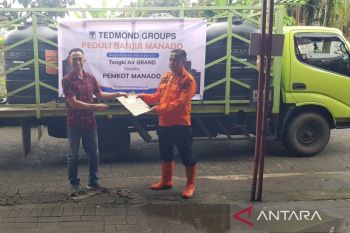 TEDMOND GROUPS Peduli Bencana Banjir Manado