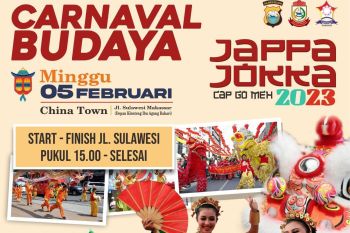 Sebanyak 2.000 pelajar SD meramaikan karnaval budaya Cap Go Meh 2023