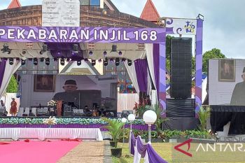 Wapres Ma'ruf Amin mengucapkan selamat HUT ke-168 Pekabaran Injil di Tanah Papua