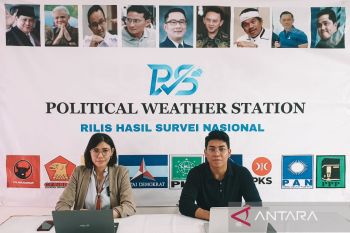 PDIP dan Gerindra bersaing ketat pada Pemilu 2024