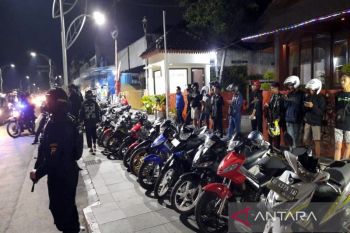 Polisi kembali sita 324  unit kendaraan knalpot "brong" di Solo