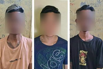 Polisi tangkap tiga  pemuda lakukan penganiayaan di Bitung