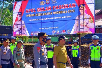 Bupati Morowali Utara apesiasi Polres jaga Kamtibmas Morowali Utara