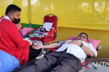 Antam dan PMI Kolaka Sultra  gelar bakti sosial donor darah