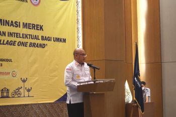 Kemenkumham DIY mencatat pendaftaran merek UMKM meningkat dua kali lipat