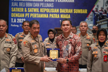 Pertamina penuhi kebutuhan BBM Polda Sumbar