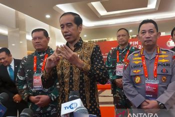 Presiden Jokowi perintahkan TNI-Polri jaga hilirisasi sumber daya alam