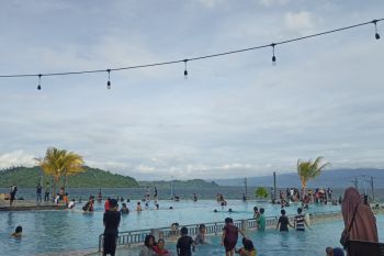 Pengunjung Torau Resort Danau Poso meningkat di hari libur