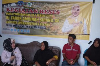 Reses masa sidang pertama anggota DPRD dengar keluhan warga