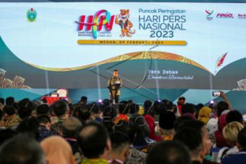 Presiden hadiri peringatan HPN di Medan