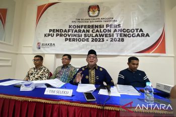 Pendaftaran calon anggota KPU Sultra periode 2023-2028 mulai dibuka