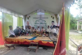 Dewan Adat Dayak Kalsel peringati Isra Mi'raj dan Haul Guru Sekumpul