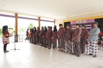 Bupati Sleman mengukuhkan pengurus Rintisan Desa Budaya Donoharjo