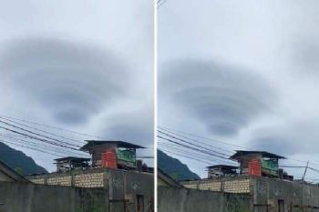 BMKG V Jayapura jelaskan terkait awan Lenticularis