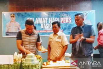 Polresta Samarinda peringati Hari Pers Nasional bersama Wartawan