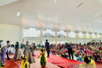 Padati GSG Taman Kehati, ribuan siswa PAUD dan TK ikuti kreasi mewarnai