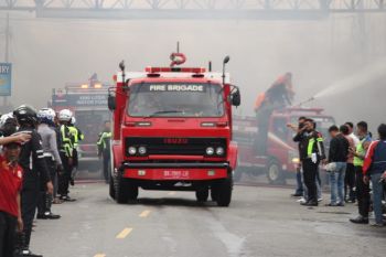 Kebakaran kawasan bisnis Agam rugi sekitar Rp10 miliar