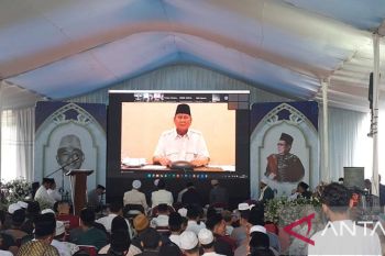 Cuaca buruk, Prabowo Subianto batal ke Sukabumi