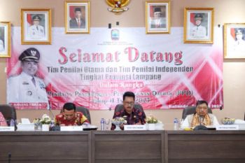 Kabupaten Lampung Selatan jalani penilaian penghargaan pembangunan daerah tahap II Tahun 2023