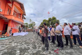 Bawaslu Yogyakarta menggelar apel siaga kesiapan awasi Pemilu 2024