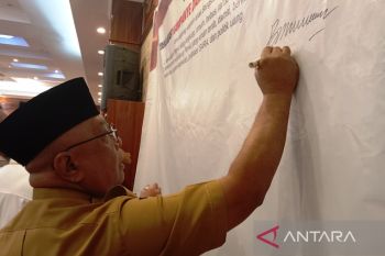 Bawaslu Agam deklarasi kampanye damai Pemilu 2024
